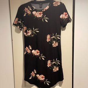 Rue 21 Black Floral Dress Size M